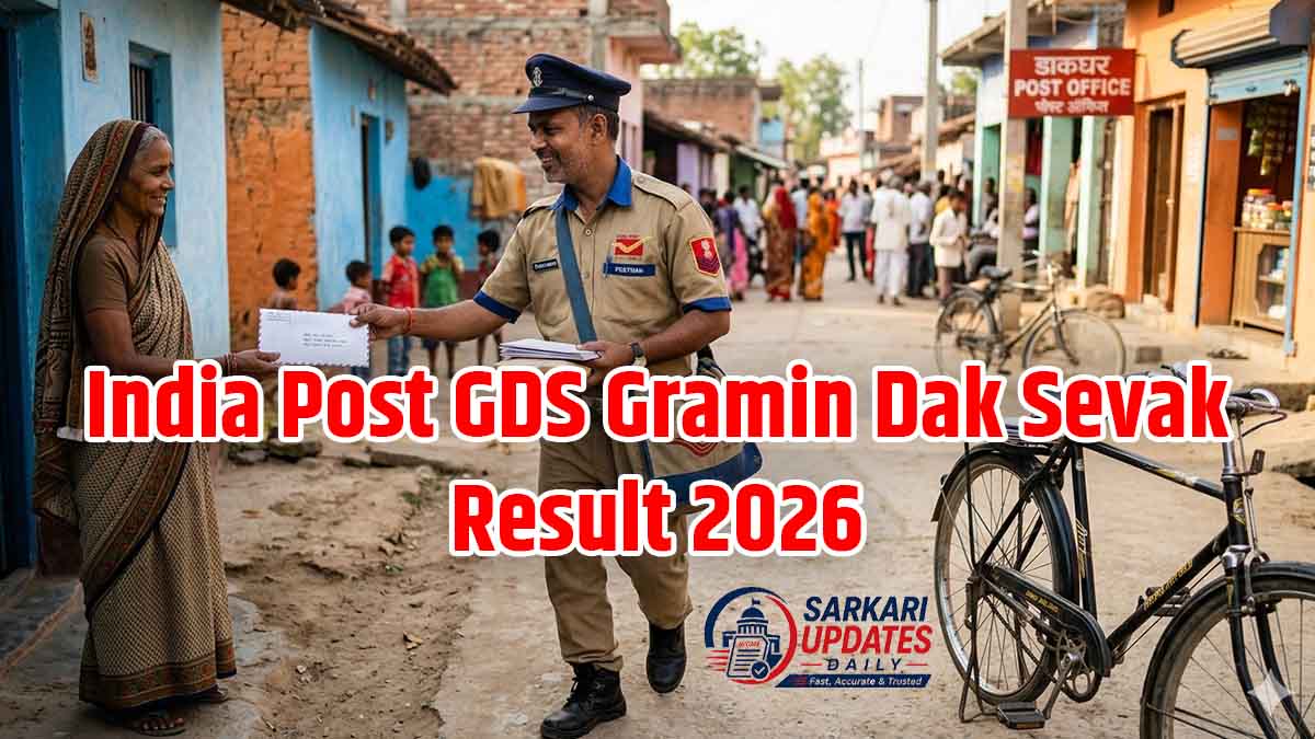 India Post GDS Result 2026 3rd Merit List PDF Download